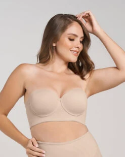 Bra 360: Strapless Longline Contouring Bra -Fitted Clothes Shop 011911L 802 1200x1500 2021 1