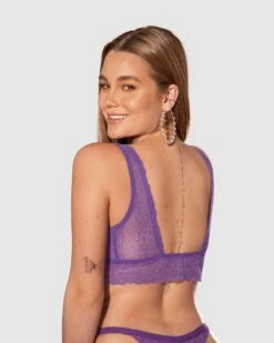 Fierce Almost-Plunge Sheer Lace Bralette -Fitted Clothes Shop 011971 467 1200X1500 2