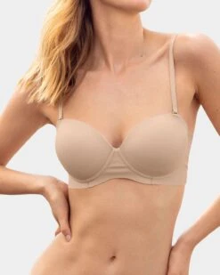 No-Slip Strapless Push Up Bra -Fitted Clothes Shop 011981 802 1200x1500 2021 3