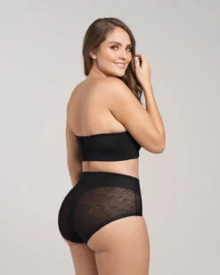 High-Waisted Sheer Lace Shaperknicker -Fitted Clothes Shop 012984L 700 1200x1500 2021 4