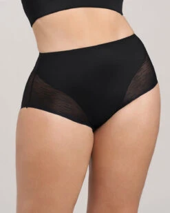 High-Waisted Sheer Lace Shaperknicker -Fitted Clothes Shop 012984L 700 1200x1500 2022 1