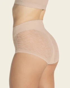 High-Waisted Sheer Lace Shaperknicker -Fitted Clothes Shop 012984 802 1200x1500 2023 2