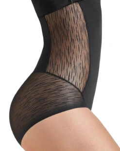 High-Waisted Tulle-Lined Shapewear Knicker Mild Tummy Control -Fitted Clothes Shop 012988 700 1200X1500 2021 3