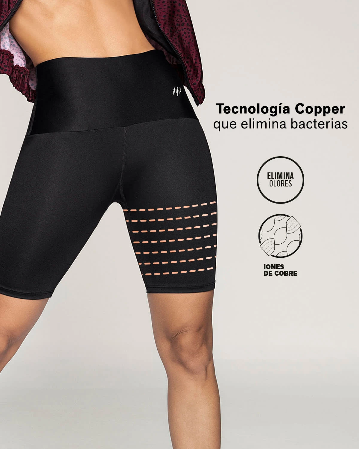 High-Waisted Knee-Length Shaper Bike Short ActiveLife 4 High-Waisted Knee-Length Shaper Bike Short ActiveLife - Image 4