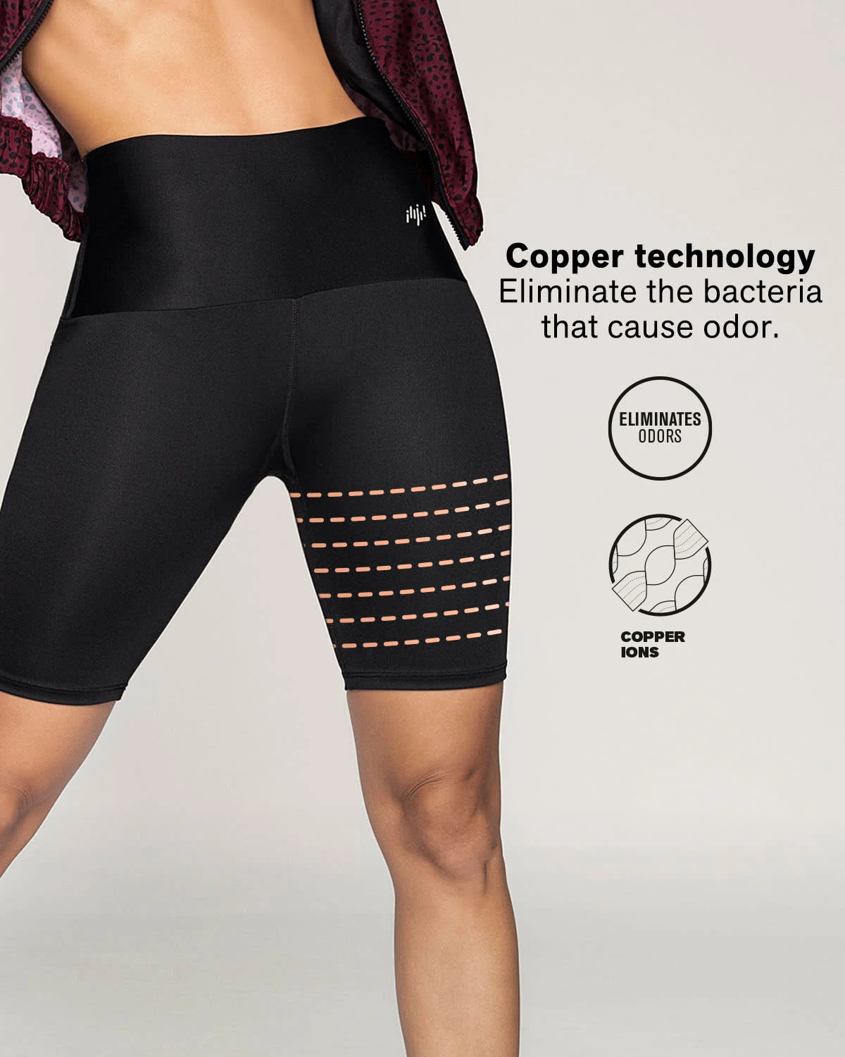 High-Waisted Knee-Length Shaper Bike Short ActiveLife 10 High-Waisted Knee-Length Shaper Bike Short ActiveLife - Image 10
