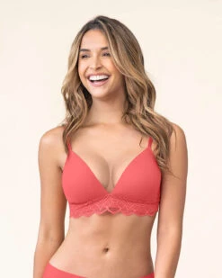 Comfy Deep V-neck Lace Accent Bralette 36 Comfy Deep V-neck Lace Accent Bralette -Fitted Clothes Shop 091032 344 1200X1500 1