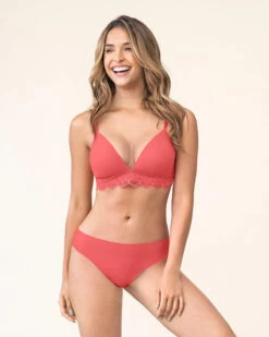 Comfy Deep V-neck Lace Accent Bralette 39 Comfy Deep V-neck Lace Accent Bralette -Fitted Clothes Shop 091032 344 1200X1500 4