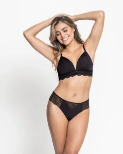 Comfy Deep V-neck Lace Accent Bralette 22 Comfy Deep V-neck Lace Accent Bralette -Fitted Clothes Shop 091032 700 1200x1500 2022 UPD 3