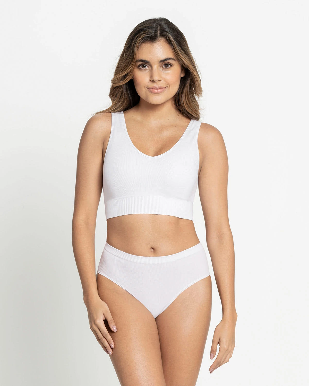 V-Neck Seamless Pullover Bra 19 V-Neck Seamless Pullover Bra - Image 19