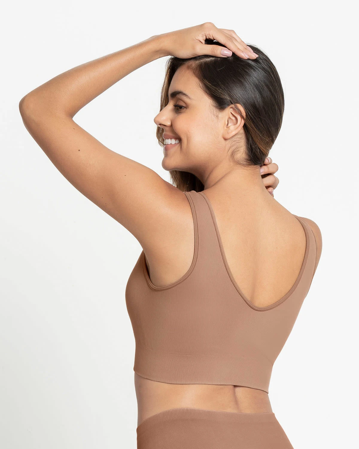 V-Neck Seamless Pullover Bra 7 V-Neck Seamless Pullover Bra - Image 7