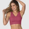 V-Neck Seamless Pullover Bra