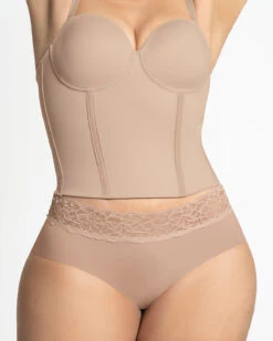 Longline Strapless Bustier Bra -Fitted Clothes Shop 091070 802 1200X1500 tg 3