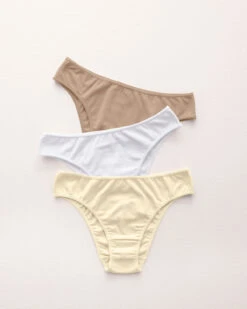 3-Pack Tummy Control Cotton Bikini Knicker