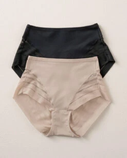 Classic High Waisted Shaper Knickers Value Pack Of 2