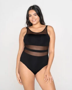 One-Piece Slimming Swimsuit With Cups -Fitted Clothes Shop 190674BL 700 1200x1500 2022 1