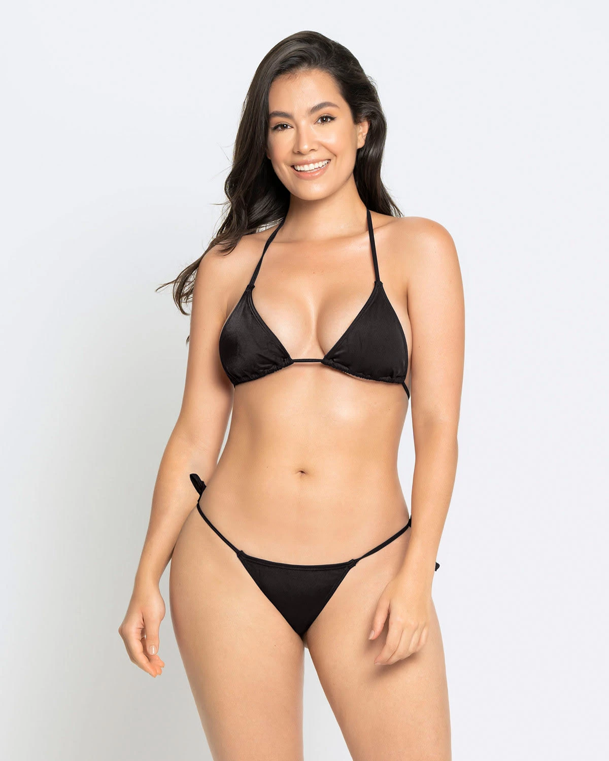 Sliding Triangle Top & G-String Swimsuit 1 Sliding Triangle Top & G-String Swimsuit