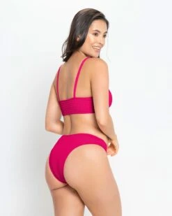 Eco-Friendly Textured Bikini Top Made Of Recycled Nylon -Fitted Clothes Shop 192117N 338 1200X1500 tg 4