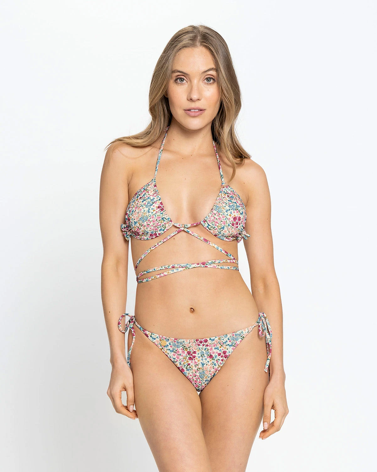 Eco-Friendly Tie Up Bikini Bottom With Minimal Coverage 3 Eco-Friendly Tie Up Bikini Bottom With Minimal Coverage - Image 3