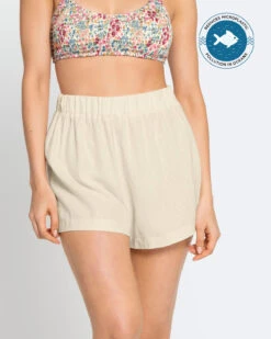 Eco-Friendly Summer Short Made Of Natural Fibers