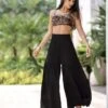 Wide Leg High Waisted Beach Coverup Trouser