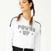 Short-Cut String Hoodie Sport Silhouette