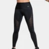 Mesh Stripe Sculpting Active Leggings