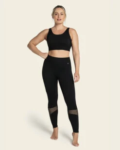 High Waist Sports Leggings Double-Layered Waistband & Breathable Legs -Fitted Clothes Shop 195550P 700 1200x1500 2023 3