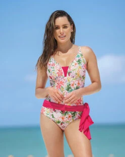 Floral Burst One-Piece Slimming Swimsuit Multiway Skirt -Fitted Clothes Shop 19A051 012 1200X1500 5