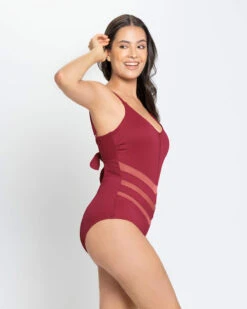 Ribbed One-Piece Slimming Swimsuit -Fitted Clothes Shop 19A055M 484 1200X1500 usa 4