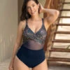 Eco-Friendly Classic One Piece Swimsuit With Tummy Control