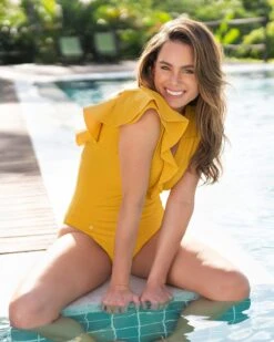 Ribbed One-Piece Slimming Swimsuit With Ruffles 20 Ribbed One-Piece Slimming Swimsuit With Ruffles -Fitted Clothes Shop 19A103N 122 1200X1500 3