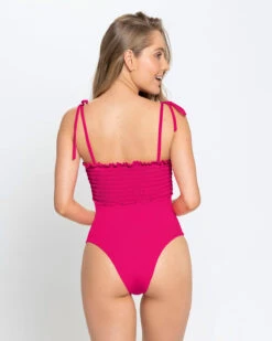 Eco-Friendly Recycled Nylon Swimsuit With Ruching -Fitted Clothes Shop 19A110N 338 1200X1500 usa 4