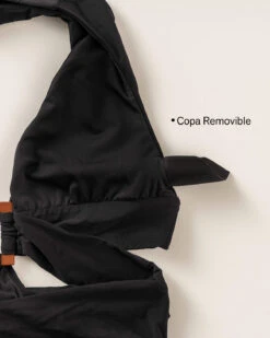 Slimming One-Piece Swimsuit With Stripe Mesh Details -Fitted Clothes Shop 19A118N 700 1200X1500 6