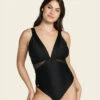 Scoop Back Slimming Shaper Swimsuit