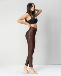 Faux Croc Leather Zip-Front Shaper Legging -Fitted Clothes Shop 441000N 087 1200X1500 3