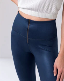 Leather Look Zip-Front Sculpting Legging -Fitted Clothes Shop 441000 546 1200X1500 2021 5