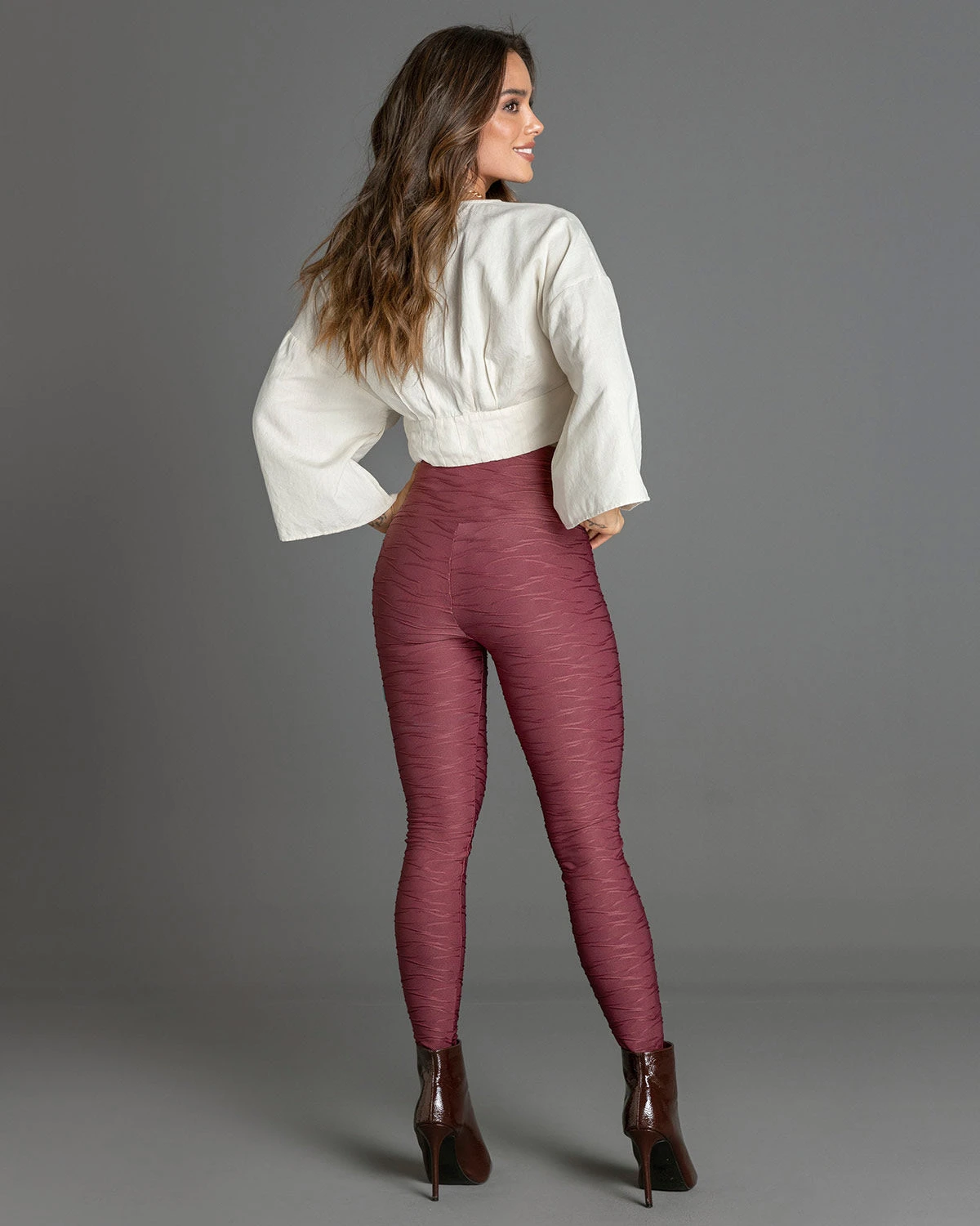 Ribbed Firm Tummy Compression Legging 13 Ribbed Firm Tummy Compression Legging - Image 13