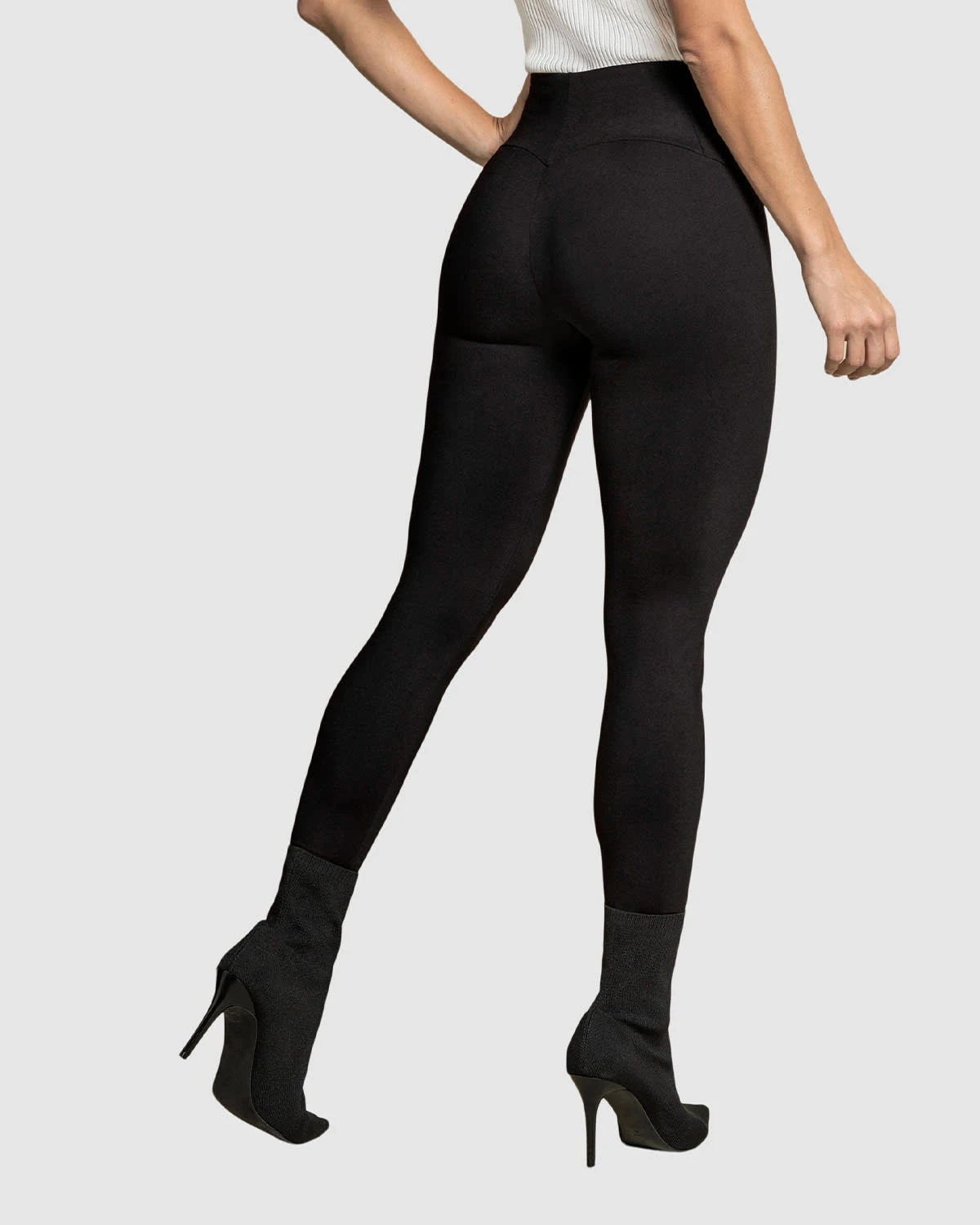 Adjustable Hook And Eye Firm Compression Legging 2 Adjustable Hook And Eye Firm Compression Legging - Image 2