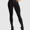 Adjustable Hook And Eye Firm Compression Legging