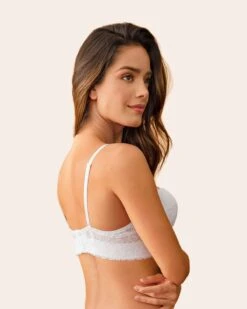 Lace Balconet-Style Push Up Bra With Wide Underbust Band -Fitted Clothes Shop 71330 000 1200x1500 2021 2