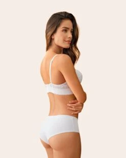 Lace Balconet-Style Push Up Bra With Wide Underbust Band -Fitted Clothes Shop 71330 000 1200x1500 2021 4