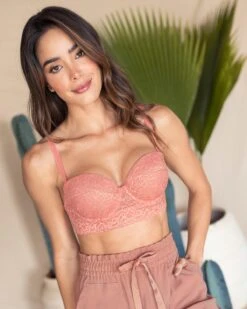 Lace Balconet-Style Push Up Bra With Wide Underbust Band -Fitted Clothes Shop 71330 215 1200X1500 3