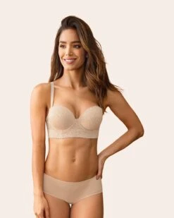 Lace Balconet-Style Push Up Bra With Wide Underbust Band -Fitted Clothes Shop 71330 802 1200x1500 2021 4